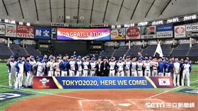 韓國隊拿下奧運門票。（圖／記者王怡翔攝影）