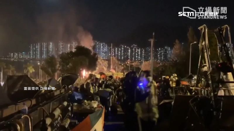 港府拒回應　吐露港公路再遭火攻封鎖
