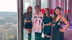 胡小禎,小嫻,佩甄,柯以柔,Ruby。翻攝自臉書