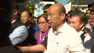 校慶舉競選看版涉違法　韓國瑜快閃