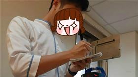 熟女開刀住院！遇「天菜護理師」量心跳…羞喊：這樣不準啦（圖／翻攝自爆怨公社）