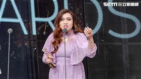 第十屆金音獎海外創作音樂獎的香港女歌手Serrini