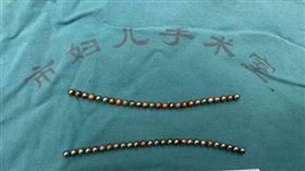 覺得好奇…男童拿53顆磁珠「自塞尿道」　下體爆血急求救（圖／翻攝自新浪新聞）