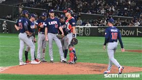 ▲12強美國隊Brandon Dickson。（圖／記者王怡翔攝影）