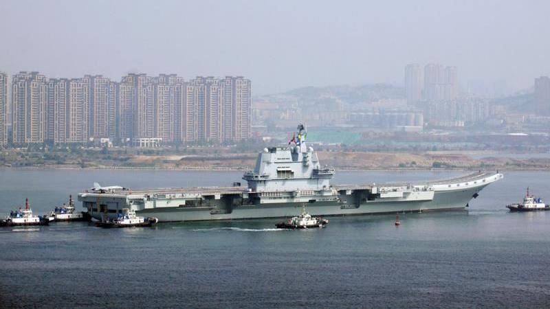最新／中共首艘自製航母航行台海