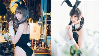 萌寵蘿莉化身寫真兔女郎　見爸窘很大