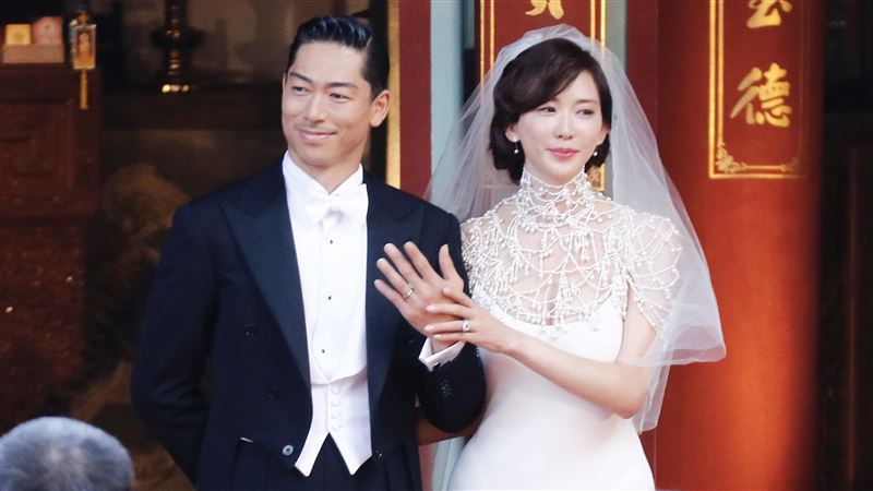 2019年,45歲的林志玲甜蜜宣布與日本藝人黑澤良平(AKIRA)結婚。(圖/記者林聖凱攝影)
