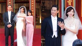 林志玲,AKIRA,世紀大婚,海裕芬 翻攝自臉書