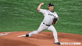 12強冠軍戰日韓大戰日本先發投手山口俊。（圖／記者王怡翔攝影）
