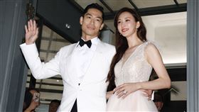 林志玲　AKIRA 台南第一美術館 第二套禮服 圖/記者林聖凱攝影