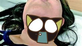 風箏線,割喉,山東,騎車,公園,惡作劇,死亡,摔車,菜刀, 圖／翻攝自微博