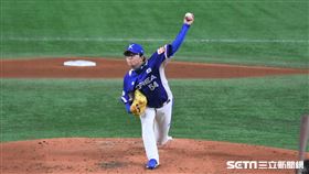 ▲12強冠軍戰韓國先發投手梁玹種。（圖／記者王怡翔攝影)