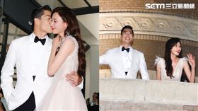 林志玲　AKIRA 台南第一美術館 第二套禮服 圖/記者林聖凱攝影