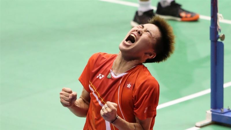 羽球／香港球員摘冠　比51手勢