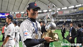 ▲12強日本隊監督稻葉篤紀領軍拿下冠軍。（圖／記者王怡翔攝影）    