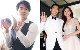 林志玲,AKIRA,言承旭,婚禮（圖／翻攝自微博、記者林聖凱攝影）