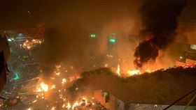 香港,反送中,港警,示威,理工大學,催淚彈,攻堅
翻攝微博