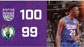 ▲國王中止塞爾提克的10連勝。（圖／翻攝自國王隊推特）