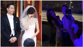 AKIRA坦言，走紅毯，哭得比老婆林志玲和岳父還要嚴重。（圖／翻攝自邱瓈寬臉書）