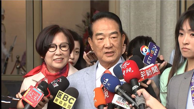 總統大選登記　「瑜湘配」搶得頭香