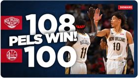 ▲鵜鶘勝勇士。（圖／翻攝自推特）