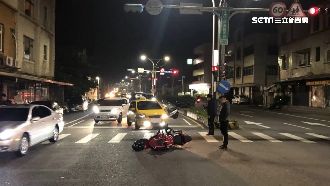 重機騎士等紅燈被撞飛！怒控運將肇逃