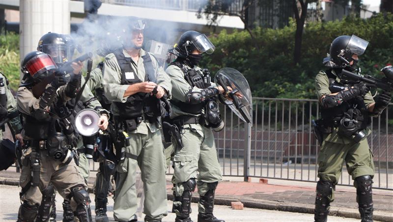 反送中迄今　港警已用萬枚催淚彈