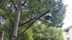 上海街道社區  隨處可見電子監控（2）中國推動「天網工程」，上海又有「智慧公安建設5年規劃」，城市裡隨處可見各類型的監視器。中央社記者張淑伶上海攝  108年11月18日