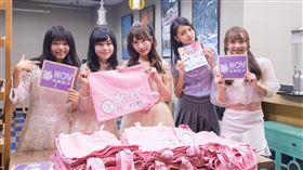 王逸嘉（左起）、周佳郁、藤井麻由、鄭妤葳、林易沄。（圖／好言娛樂提供）