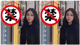 驚見櫥窗有鬼！錐子臉大眼正妹街拍　網嚇：冤親債主