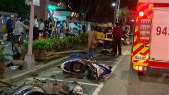 驚悚曝光！小黃突失控暴衝、男子命危