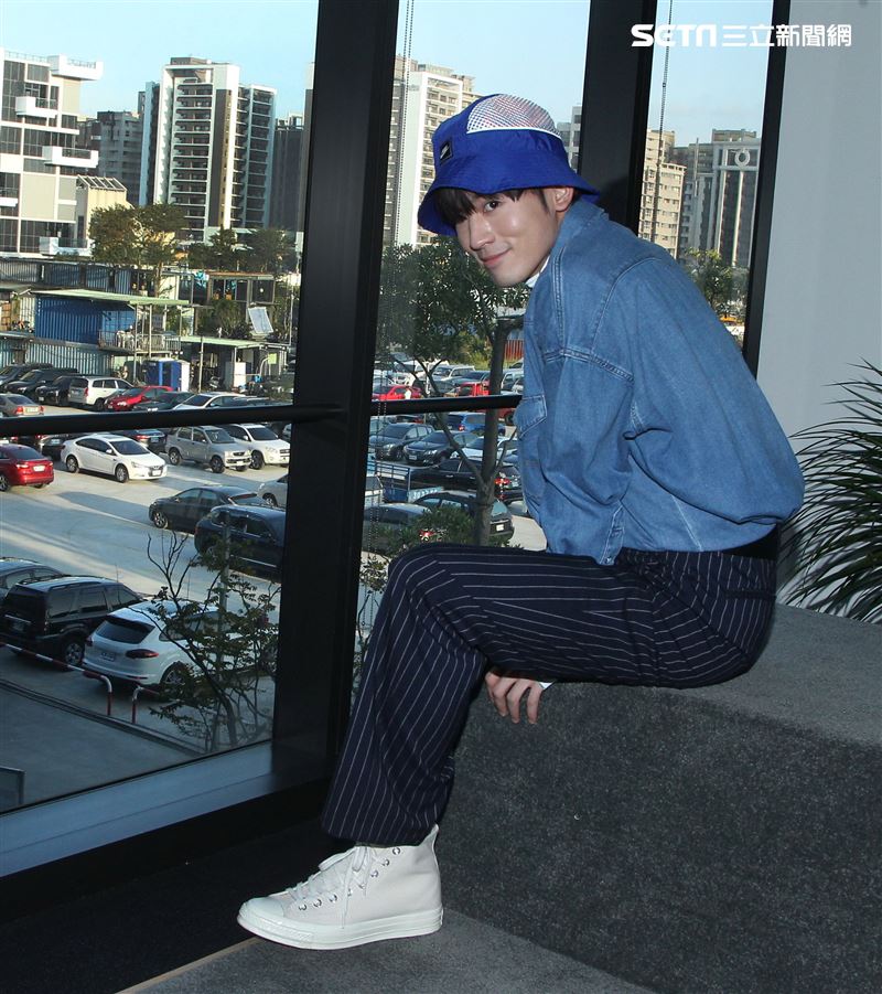 吳思賢（小樂）三立新聞網專訪。（記者邱榮吉/攝影）