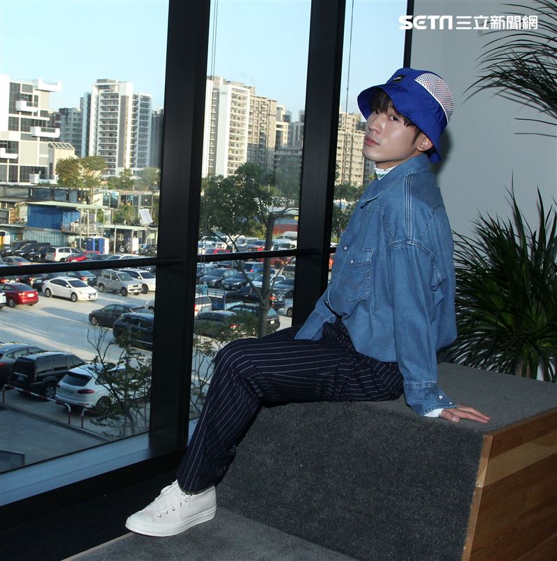 吳思賢（小樂）三立新聞網專訪。（記者邱榮吉/攝影）