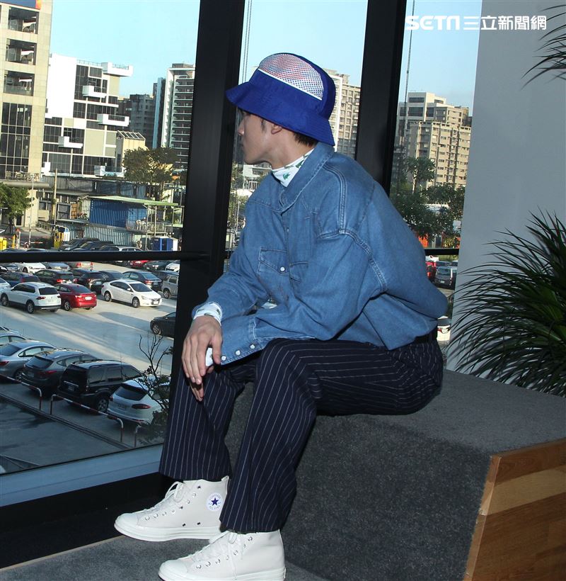 吳思賢（小樂）三立新聞網專訪。（記者邱榮吉/攝影）