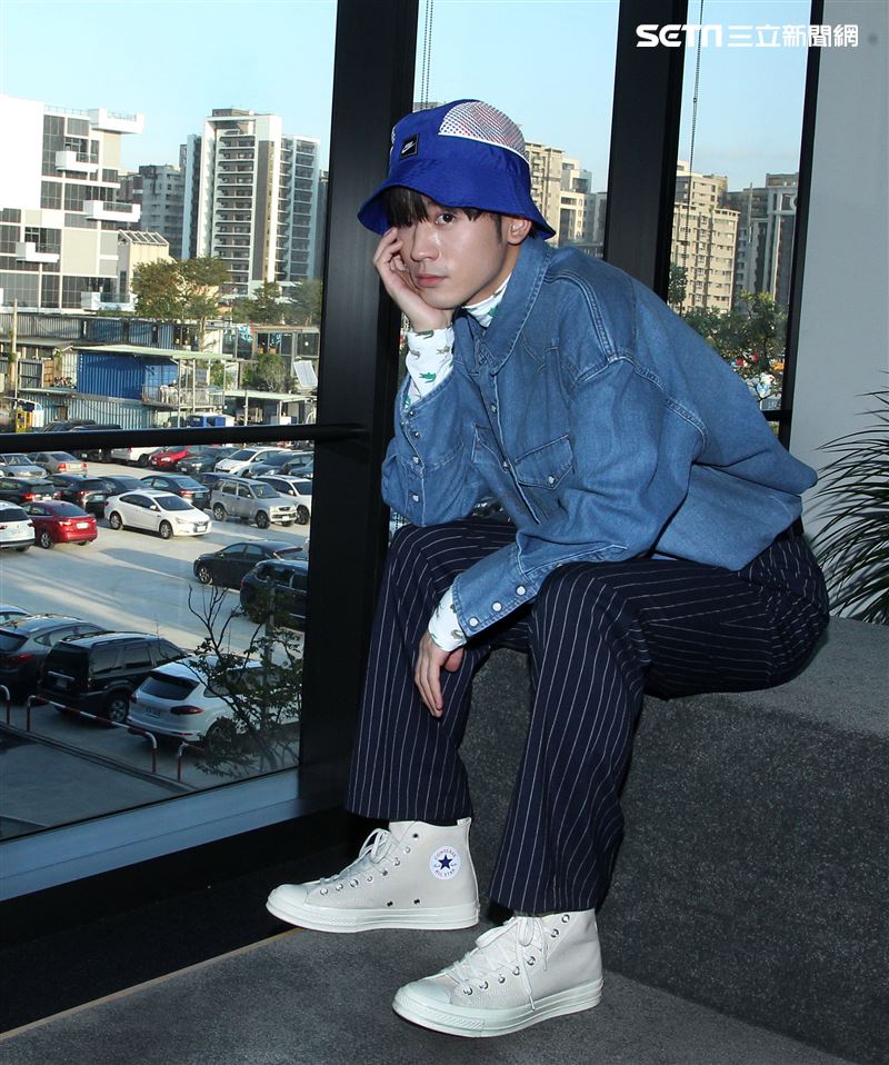 吳思賢（小樂）三立新聞網專訪。（記者邱榮吉/攝影）