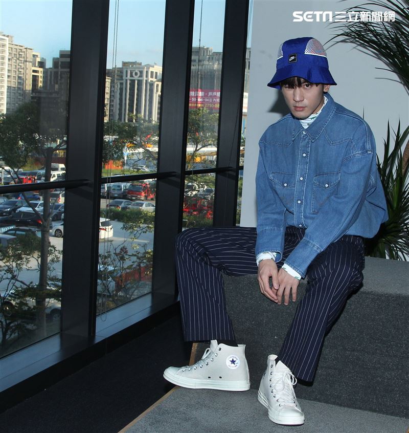 吳思賢（小樂）三立新聞網專訪。（記者邱榮吉/攝影）