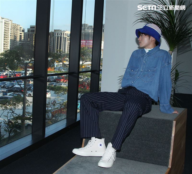 吳思賢（小樂）三立新聞網專訪。（記者邱榮吉/攝影）