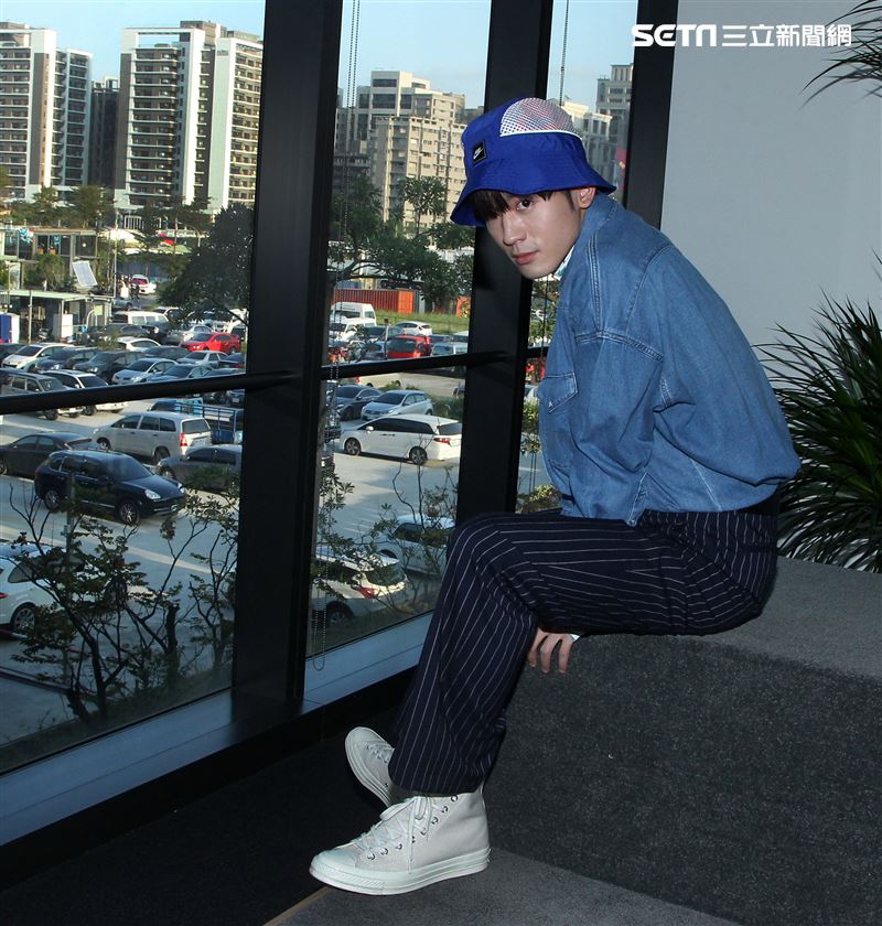 吳思賢（小樂）三立新聞網專訪。（記者邱榮吉/攝影）