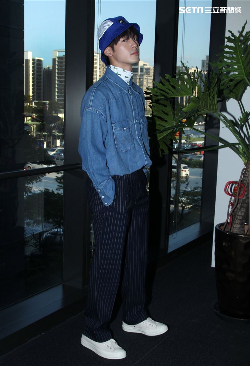 吳思賢（小樂）三立新聞網專訪。（記者邱榮吉/攝影）