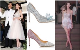 林志玲穿Jimmy Choo婚鞋（官網）
