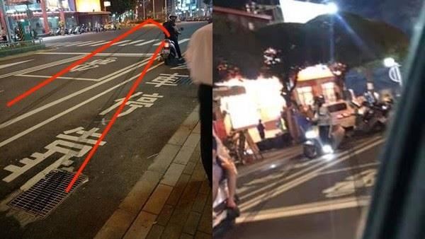 媽祖廟前肇逃！逆向煞車仍撞爛機車