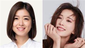 ▲高鈺婷、林志玲（組合圖，翻攝臉書）