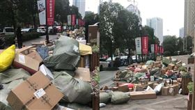 （圖／翻攝自錢江晚報）中國,濱江,雙11,包裹,捲款