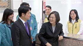 蔡英文,賴清德,赴中選會登記