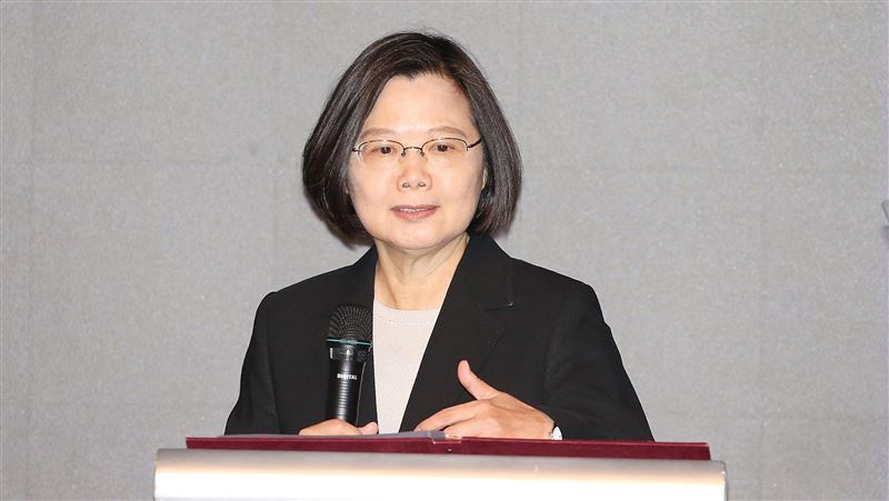 蔡總統盼台美簽貿易協定　提升競爭力