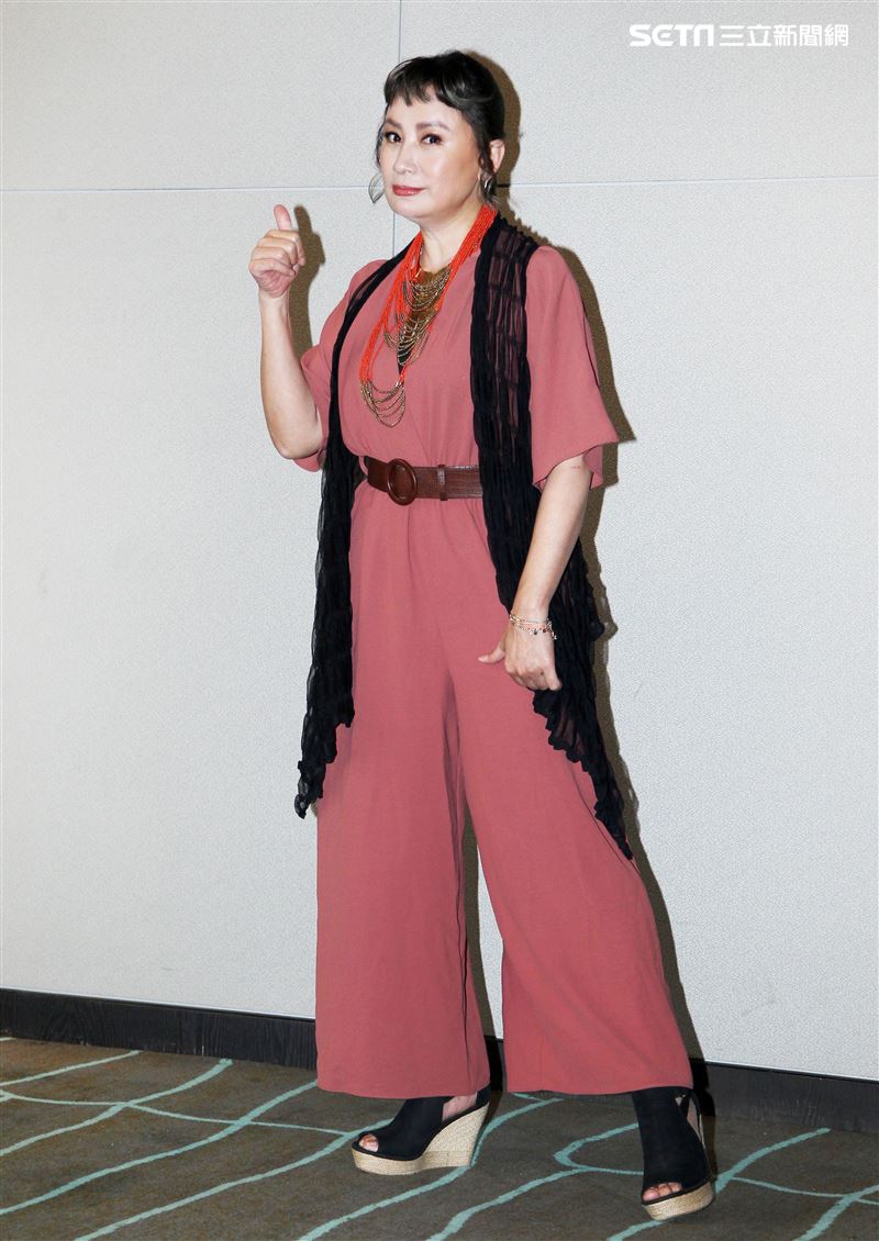 陳亞蘭曝「一段吟唱」獲國寶激讚。（記者邱榮吉/攝影）