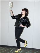 A-Lin坦言接到邀約演唱忠孝節義第三單元主題曲時相當驚訝。（記者邱榮吉/攝影）