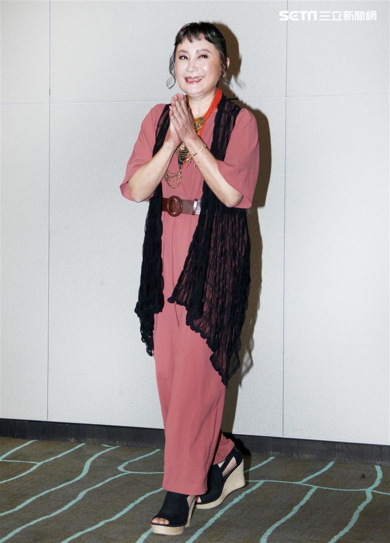 陳亞蘭曝「一段吟唱」獲國寶激讚。（記者邱榮吉/攝影）