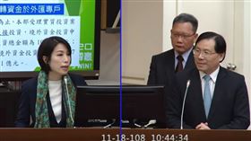 余宛如質詢經濟部次長林全能（圖／截自國會議事轉播頻道）