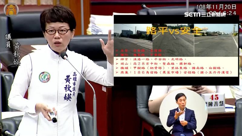 市長不在家！高議員質詢「路平」破功